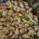 This cannellini bean salad goes together in minutes and will keep well in the fridge for days!
