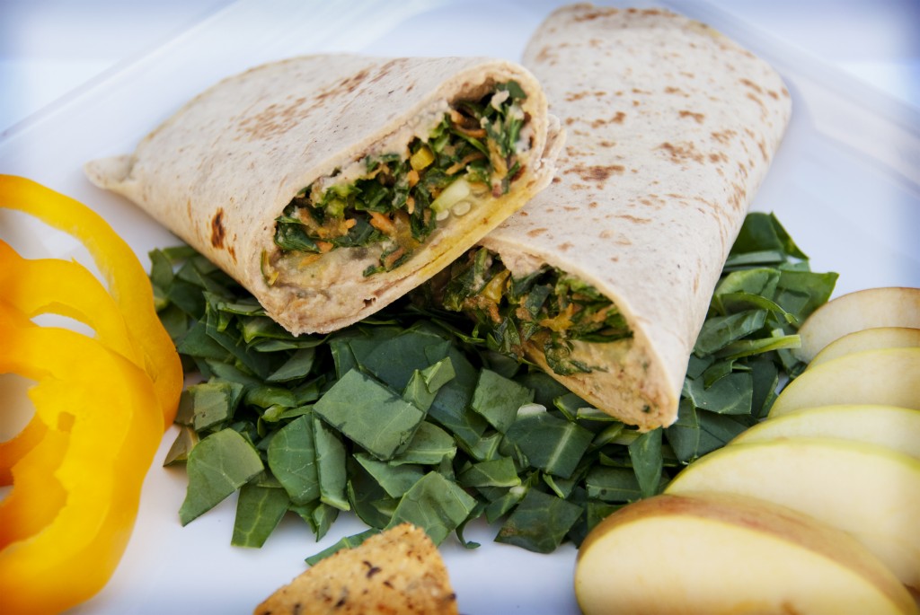 Try this quick wrap that is packed with protein and calcium!