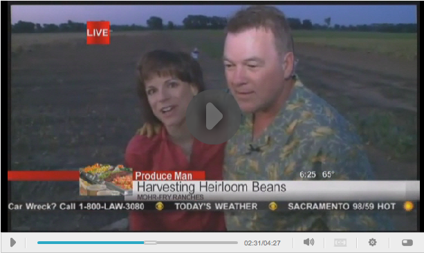 Timaree talking about Beans on TV - Good Day Sacramento!