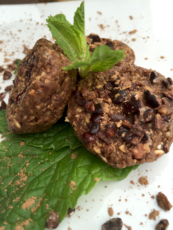 Try Triple Chocolate Mint Treats for a healthy alternative on Valentine’s Day