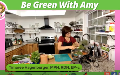 Scramble Foodie Bar Cooking Demo on the Be Green with Amy Show!