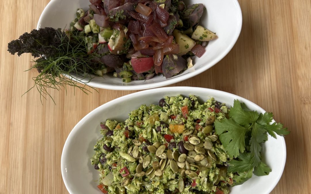 Satisfying Salads for Potlucks and Picnics on The Chef AJ Show!